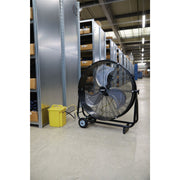 Draper 110V Drum Fan, 24"/610mm, 125W 03365 Draper - Dynamic Drive