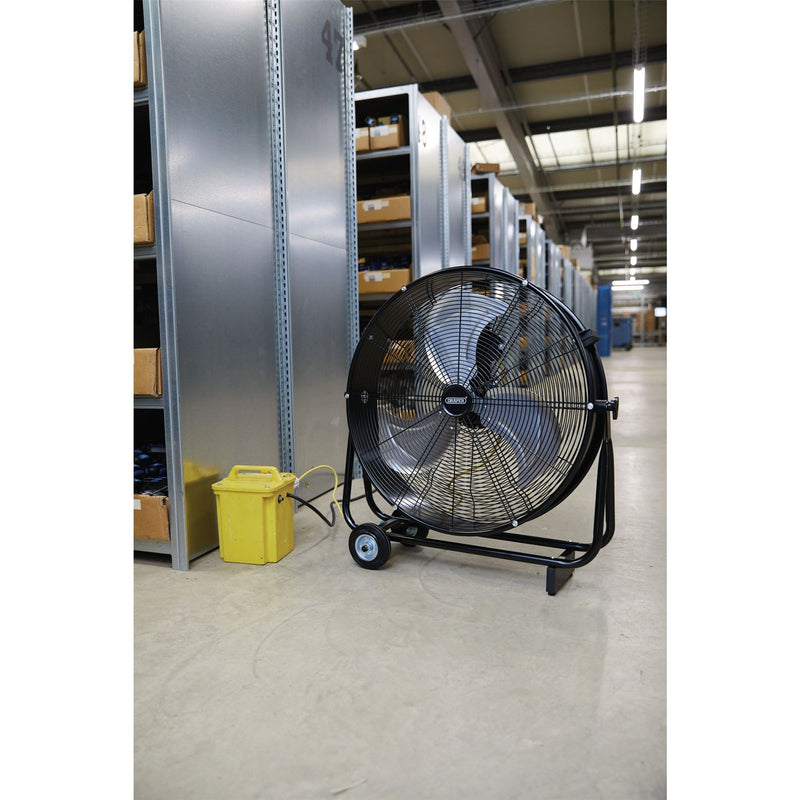 Draper 110V Drum Fan, 24"/610mm, 125W 03365 Draper - Dynamic Drive