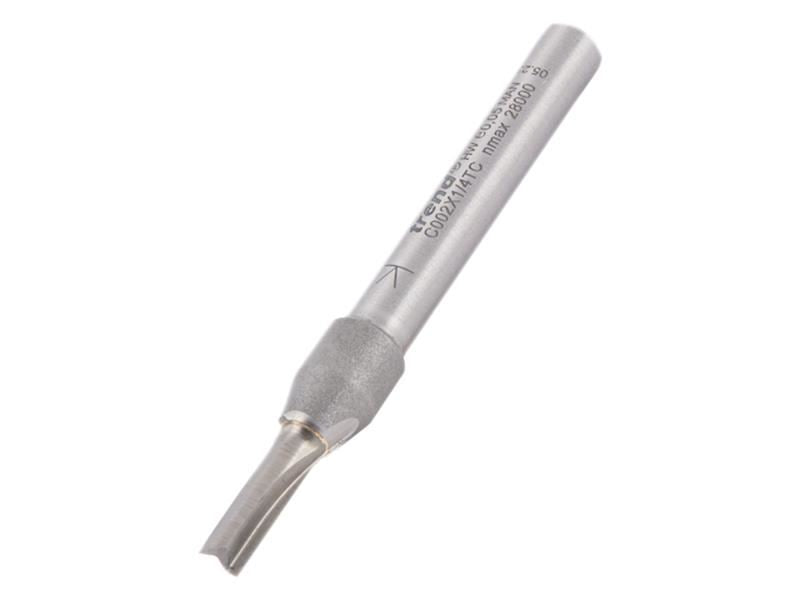 Trend C002 x 1/4 TCT Two Flute Cutter 4.0 x 11.1mm Trend - Dynamic Drive