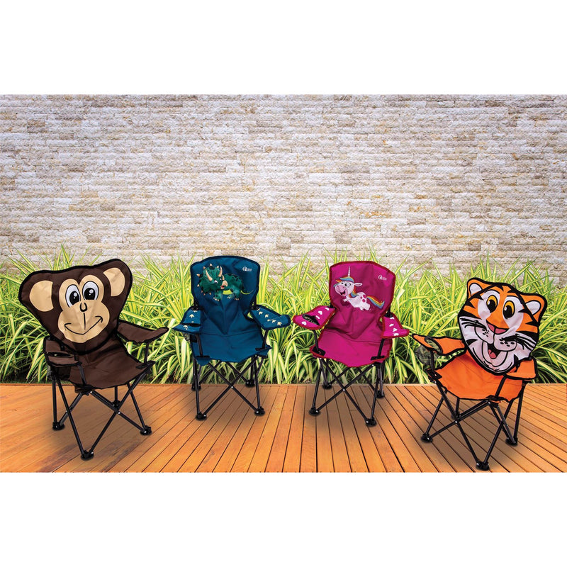 Quest Childrens Tiger Fun Folding Chair 5203 Quest - Dynamic Drive