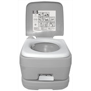 Leisurewize 10L Camping Lightweight Flushing Toilet - GREY Leisurewize  - Dynamic Drive