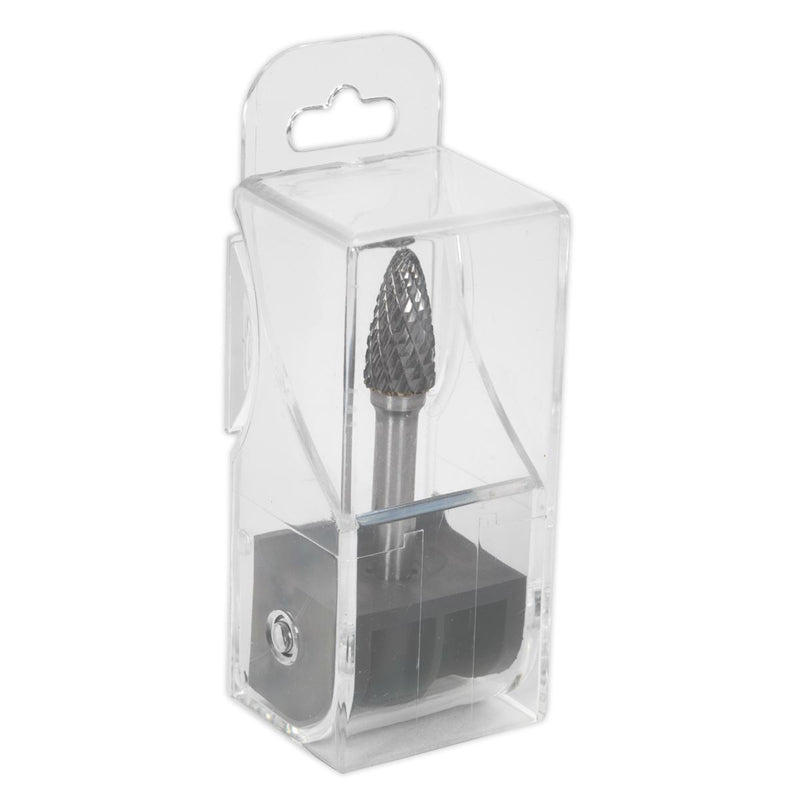 Sealey Tungsten Carbide Rotary Burr Arc Round Nose 10mm SDB05 Sealey - Dynamic Drive