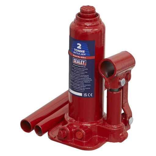 Sealey Bottle Jack 2tonne SJ2 Sealey  - Dynamic Drive