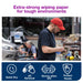 Tork 3 Ply Premium Industrial Heavy Duty Wiping Paper Blue 2 x 119m Combi Rolls Tork  - Dynamic Drive