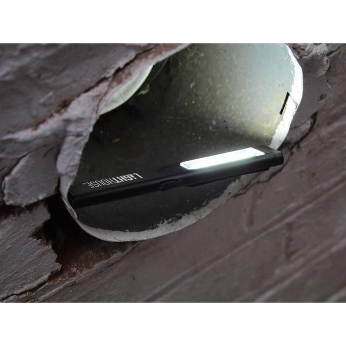 Lighthouse Elite Mini Slimline Rechargeable LED Torch 200 lumens Lighthouse - Dynamic Drive