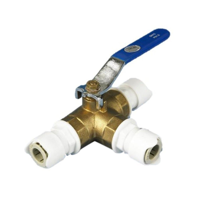 Whale 3 Way Valve 12mm for RV Water System Whale - Dynamic Drive