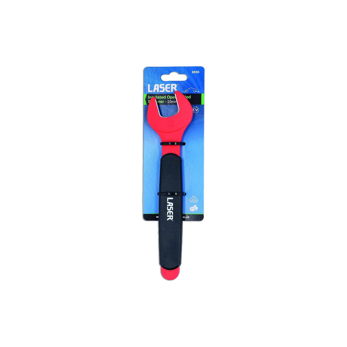 Laser Insulated Open Ended Spanner 23mm 8555 Laser - Dynamic Drive