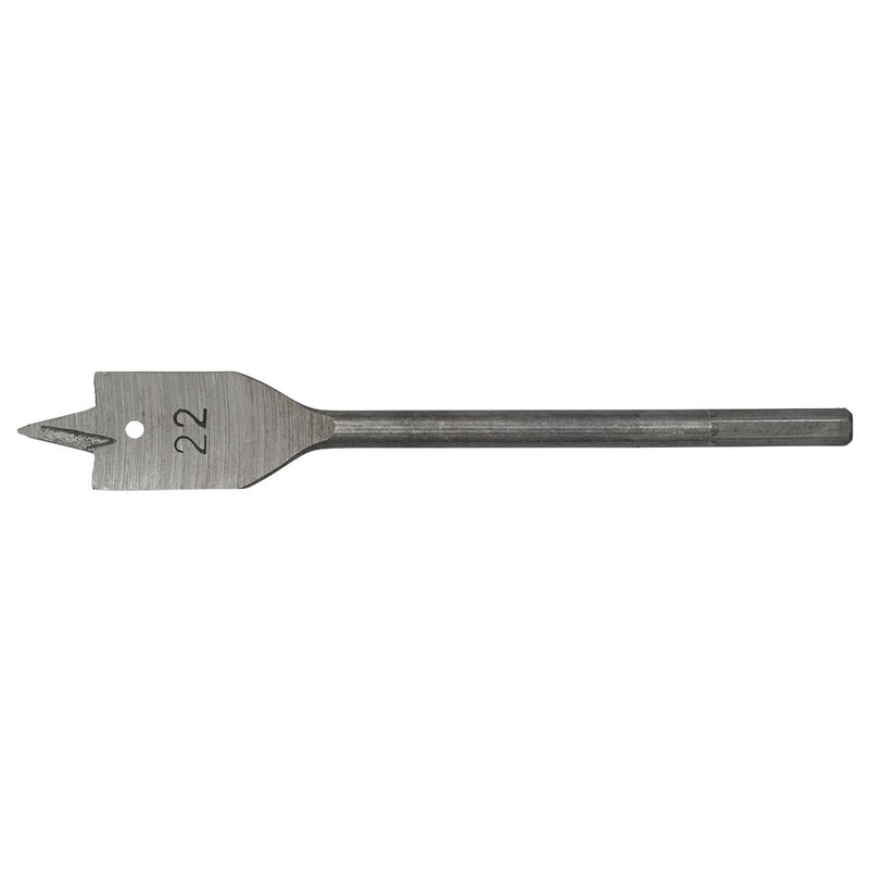 Sealey Flat Wood Bit22mm x 152mm FWB22 Sealey - Dynamic Drive