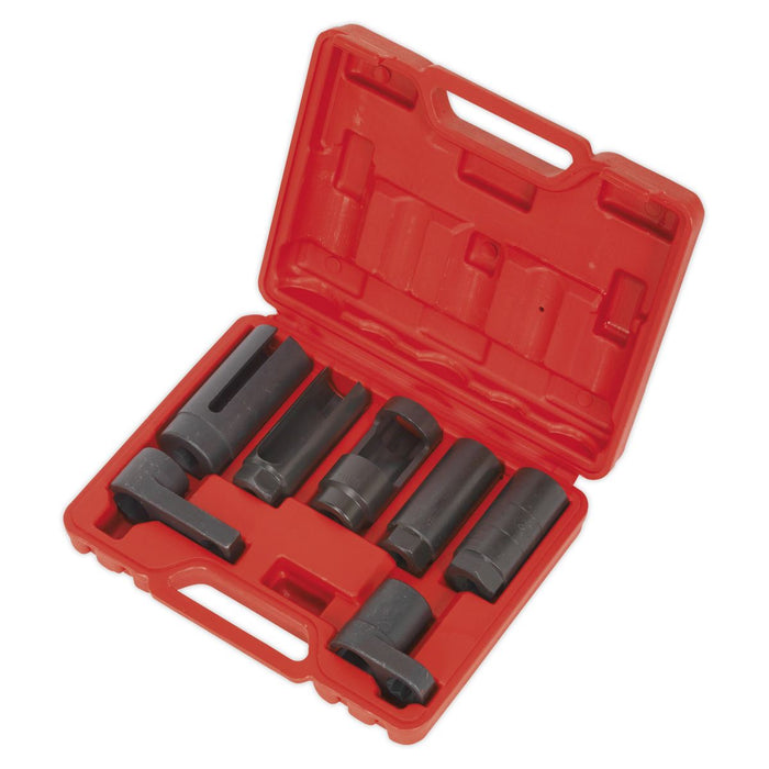 Sealey Oxygen Sensor Socket Set 7pc 3/8" & 1/2"Sq Drive SX032 Sealey - Dynamic Drive