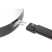 Bo-Camp Wok Pan Sprint Removable Handle Blk/White Dia 24cm Bo-Camp - Dynamic Drive
