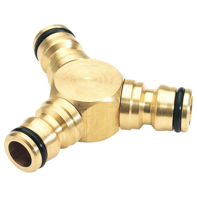 Draper Brass 3 Way Connector 36238 Draper  - Dynamic Drive