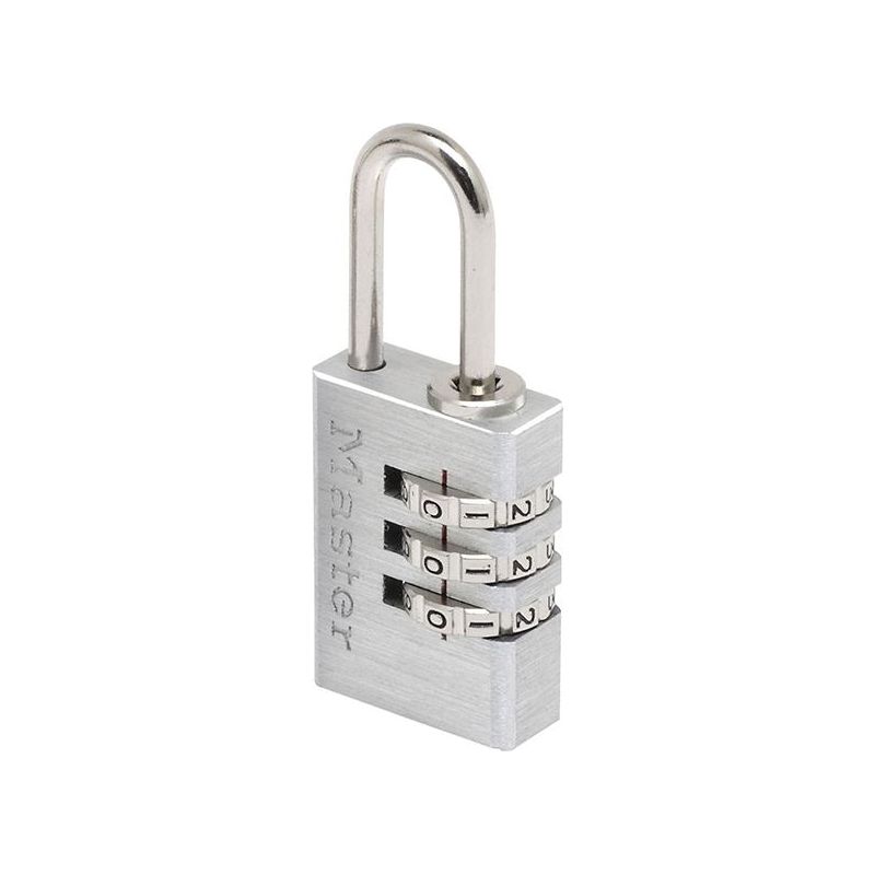 Master Lock Aluminium 20mm 3-Digit Combination Padlock Master Lock - Dynamic Drive