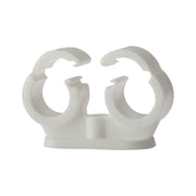 Forgefix Pipe Clip Double Cliplock 22mm Box 50 ForgeFix - Dynamic Drive
