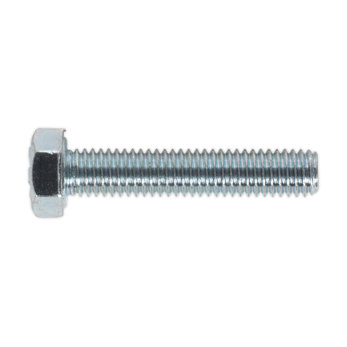 Sealey HT Setscrew M5 x 25mm 8.8 Zinc Pack of 50 SS525 Sealey - Dynamic Drive
