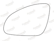 Summit Heated Base Plate With Standard Mirror Glass fits Vauxhall Astra J 09 to 15 LHS Summit - Dynamic Drive