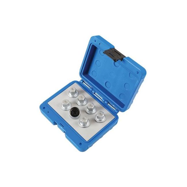 Laser Locking Wheel Nut Key Set 7pc - for Vauxhall, Opel 6860 Laser - Dynamic Drive