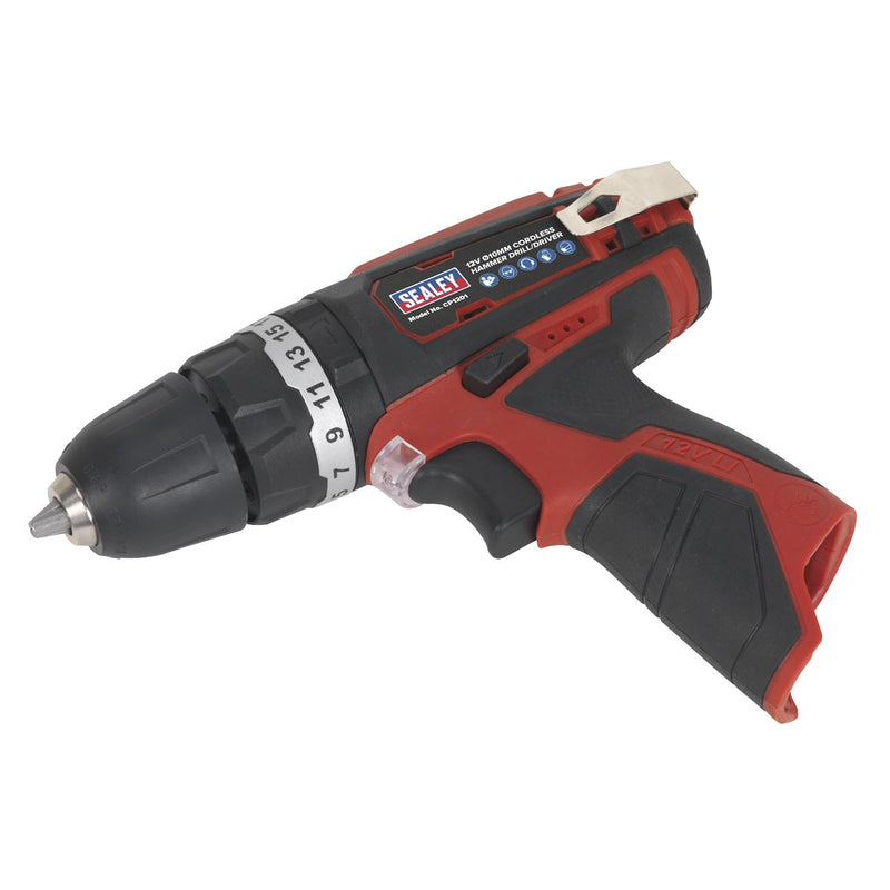 Sealey SV12 Series 6 x 12V Cordless Power Tool Kit 3 Batteries CP1200COMBO2B Sealey - Dynamic Drive