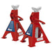 Sealey Axle Stands (Pair) 2tonne Capacity per Stand Ratchet Type VS2002 Sealey  - Dynamic Drive