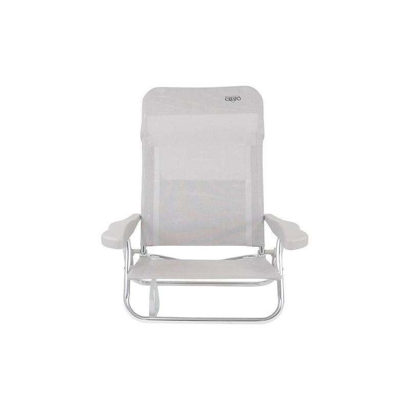 Crespo Beach Chair AL/221 Light Grey Crespo - Dynamic Drive