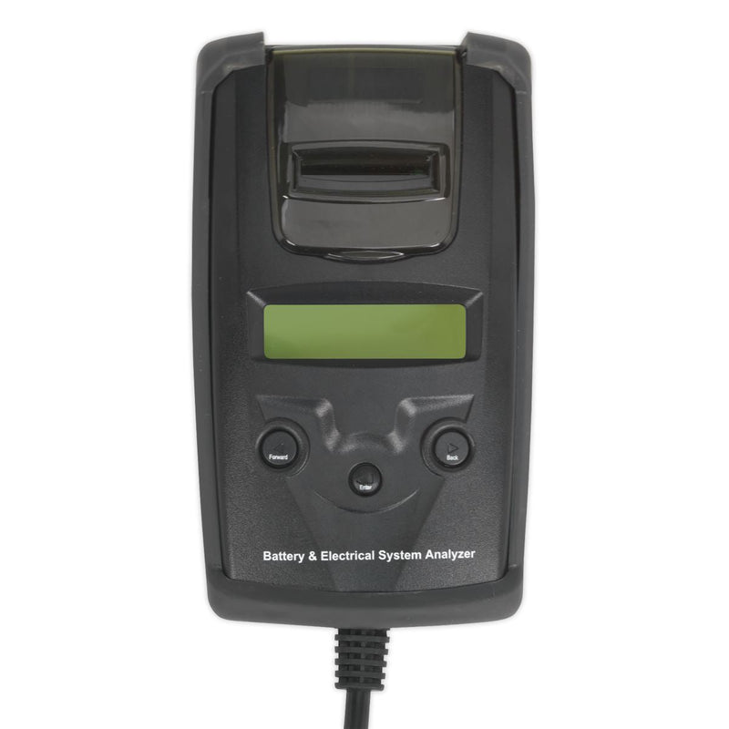 Sealey Digital Battery & Alternator Tester with Printer BT2003 Sealey - Dynamic Drive