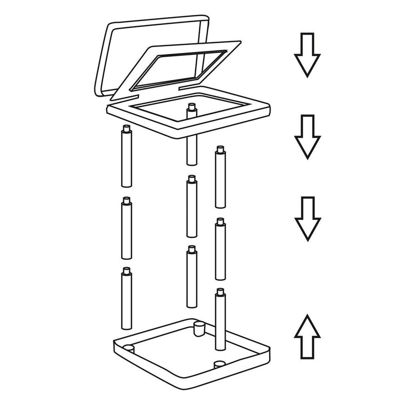 Bo-Camp Rubbish Bag Holder Ekologica Bo-Camp - Dynamic Drive