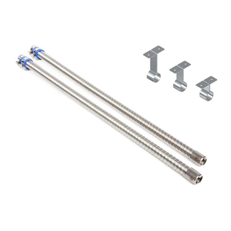 Whale Flue Kit 1.25m 22mm Ducting - Efficient Flue System Whale - Dynamic Drive