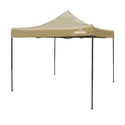 Dellonda Premium 3 x 3m Pop-Up Gazebo - Beige Dellonda  - Dynamic Drive