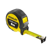 Stanley® Hand Tools CONTROL-LOCK™ Pocket Tape 8m (Width 25mm) (Metric only) STANLEY® Hand Tools - Dynamic Drive