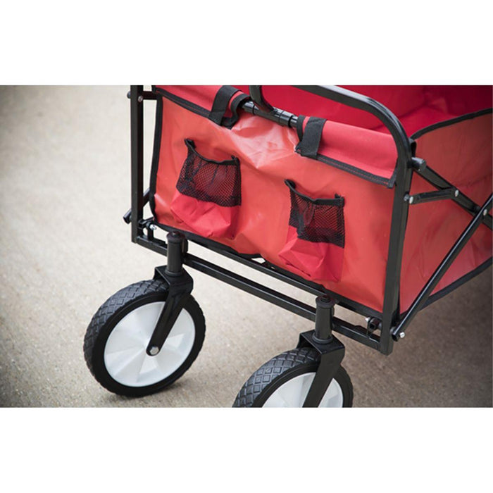 Conveniently transport heavy items with Sealey Folding Canvas Trolley CST802 Nova - Dynamic Drive
