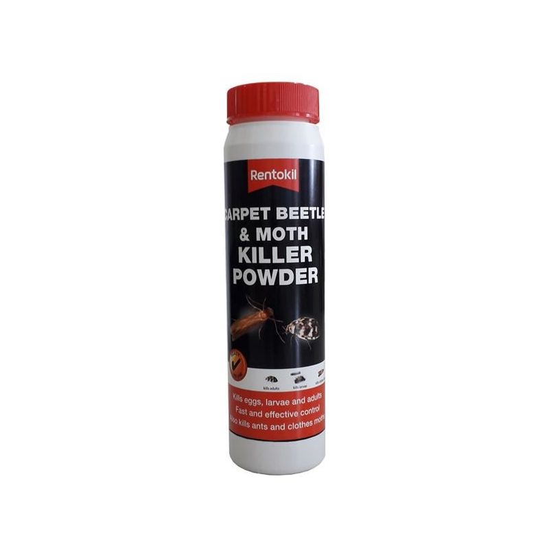 Rentokil Carpet Beetle & Moth Killer Powder 150g Rentokil - Dynamic Drive
