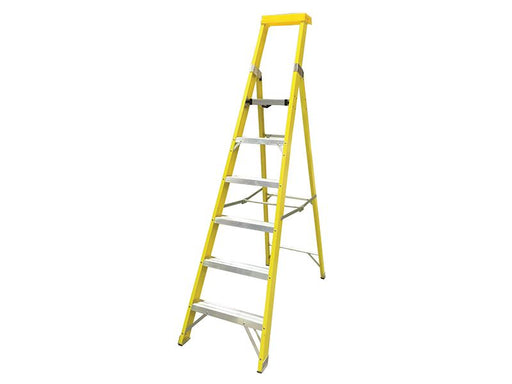 Zarges GRP Platform Steps, Platform Height 1.41m 6 Rungs Zarges - Dynamic Drive