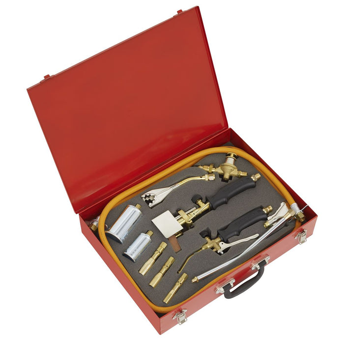 Sealey Propane Torch Kit 14pc LPT14 Sealey - Dynamic Drive