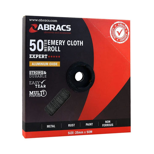 Connect Abracs Emery Roll 50mm x 50m x P120 1pc 32150 Tool Connection - Dynamic Drive