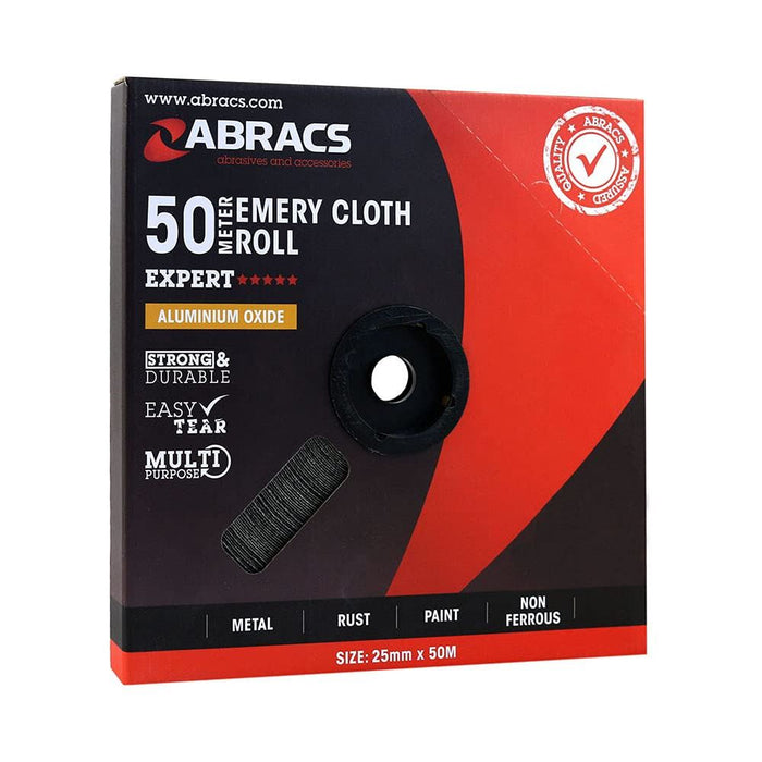 Connect Abracs Emery Roll 50mm x 50m x P120 1pc 32150 Tool Connection - Dynamic Drive