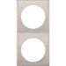 Berker Pure Design Double Frame Stainless Steel 21245S Berker - Dynamic Drive