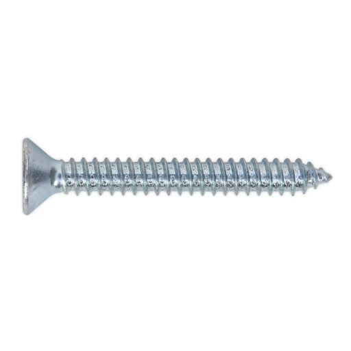 Sealey Self Tapping Screw 6.3 x 51mm Countersunk Pozi Pack of 100 ST6351 Sealey - Dynamic Drive