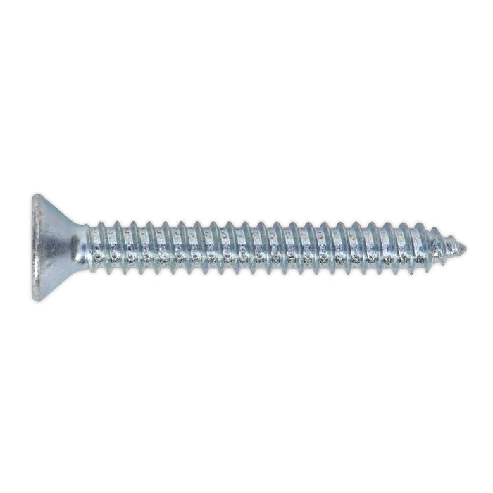 Sealey Self Tapping Screw 6.3 x 51mm Countersunk Pozi Pack of 100 ST6351 Sealey - Dynamic Drive