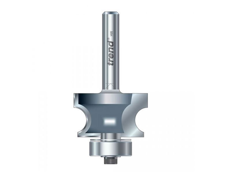 Trend 9/72 x 1/4 TCT Bearing Guided Corner Bead Cutter 4.8 Radius Trend - Dynamic Drive