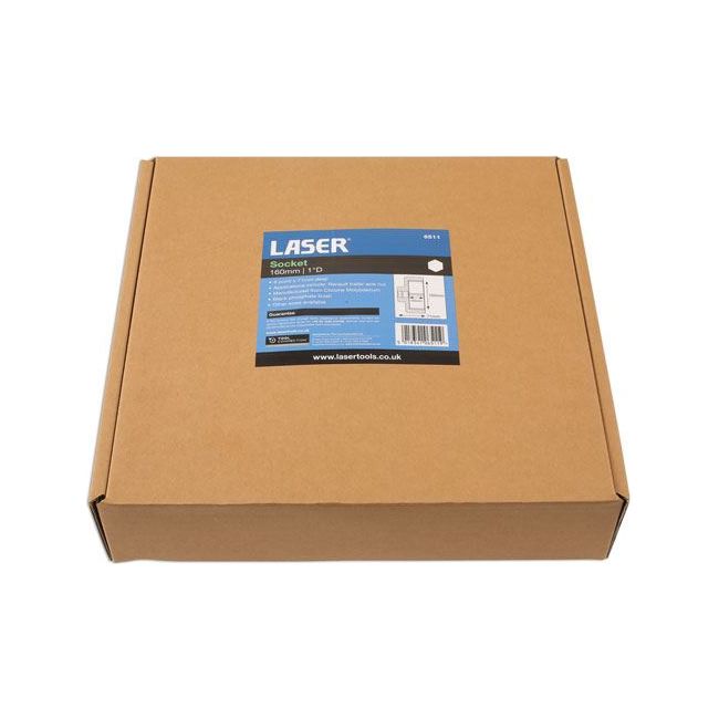 Laser Socket 1"D 160mm 6511 Laser - Dynamic Drive