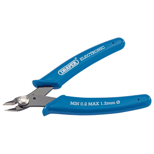 Draper Thin Jaw Electronics Nippers, 130mm 52590 Draper - Dynamic Drive