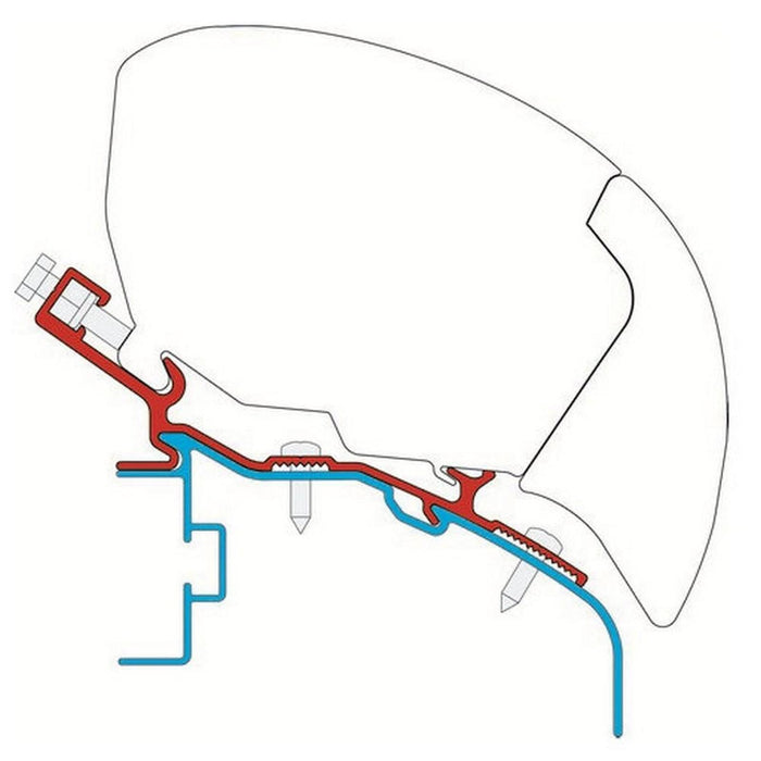 Fiamma Adapter Elddis 400 (98655-630) Fiamma - Dynamic Drive