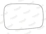 Summit Stick-On Standard Mirror Glass fits Hyundai Pony LHS Summit - Dynamic Drive