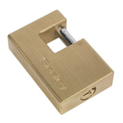 Sealey Brass Shutter Padlock 56mm Sealey - Dynamic Drive