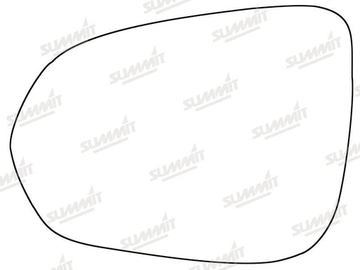 Summit Stick-On Standard Mirror Glass fits Lexus NX200 14 on LHS Summit - Dynamic Drive