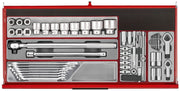Teng Tools 37" PRO35™ roller cabinet tool kit 595 pieces red Town Tools - Dynamic Drive