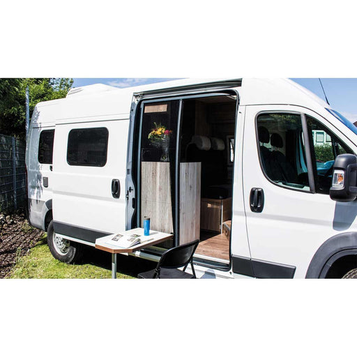 REMIcare Van Flyscreen Door (with Table Rail) for Fiat Ducato Remis - Dynamic Drive