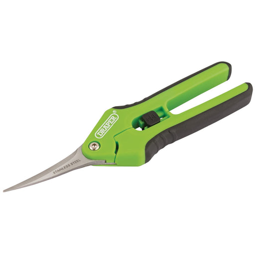 Draper Precision Curved Pruning Secateurs, 165mm 73729 Draper - Dynamic Drive