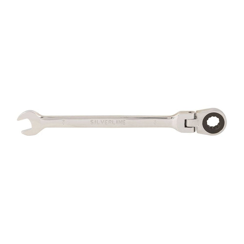 Silverline Flexible Head Ratchet Spanner 8mm Silverline - Dynamic Drive