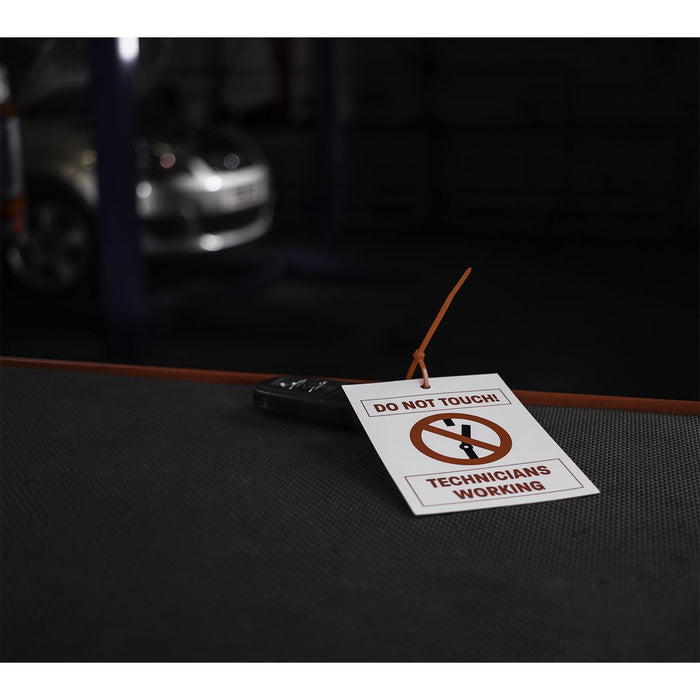 Sealey Hybrid/Electric Vehicle Keyring Warning Tag HYBRIDTAG Sealey - Dynamic Drive