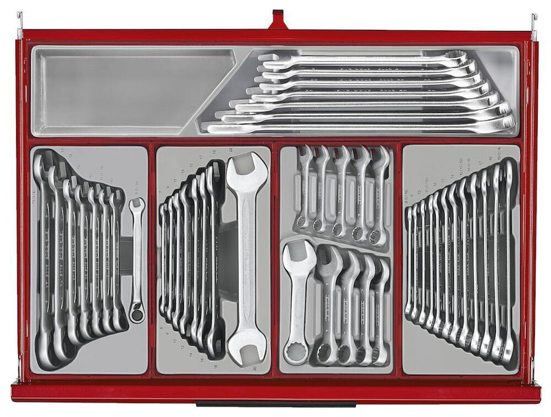 Teng Tools 53" PRO35™ Monster stack tool kit 1295 pieces red Town Tools - Dynamic Drive
